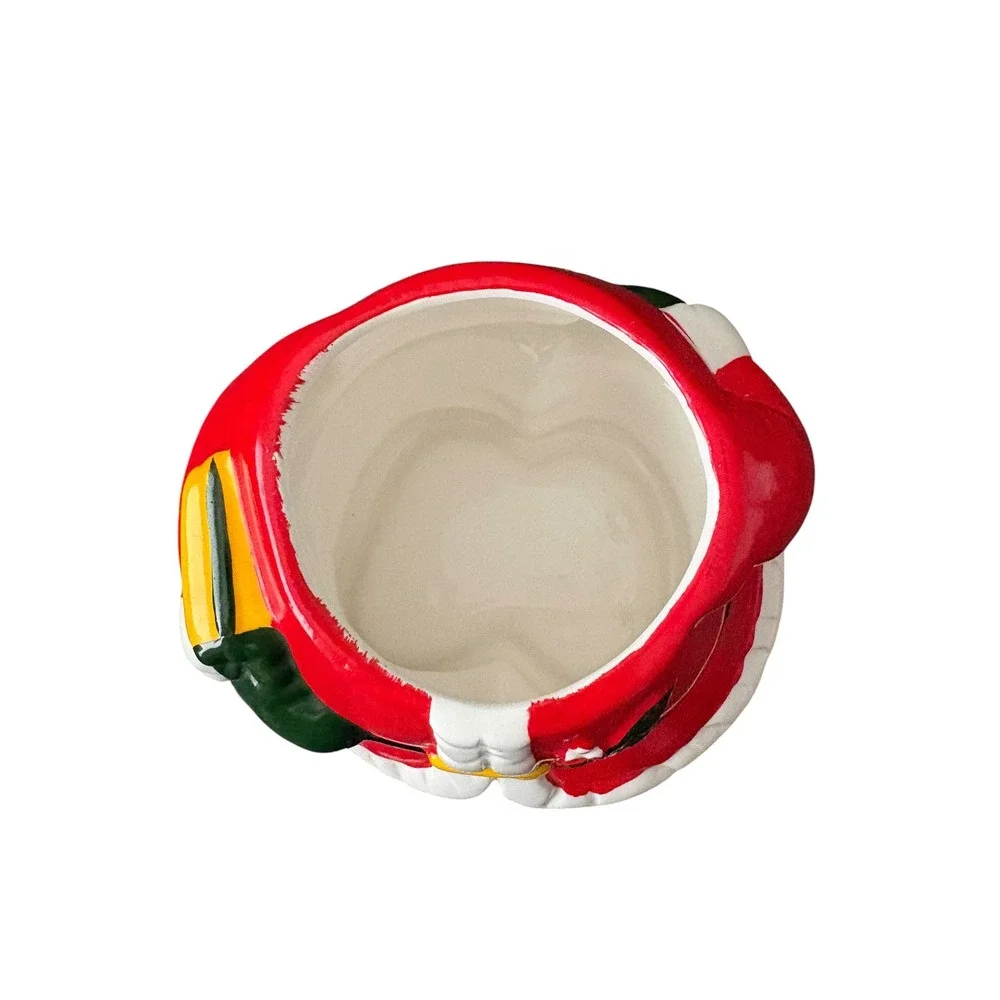 Vintage Santa‎ Cookie Jar Action Taiwan Christmas Ceramic 9